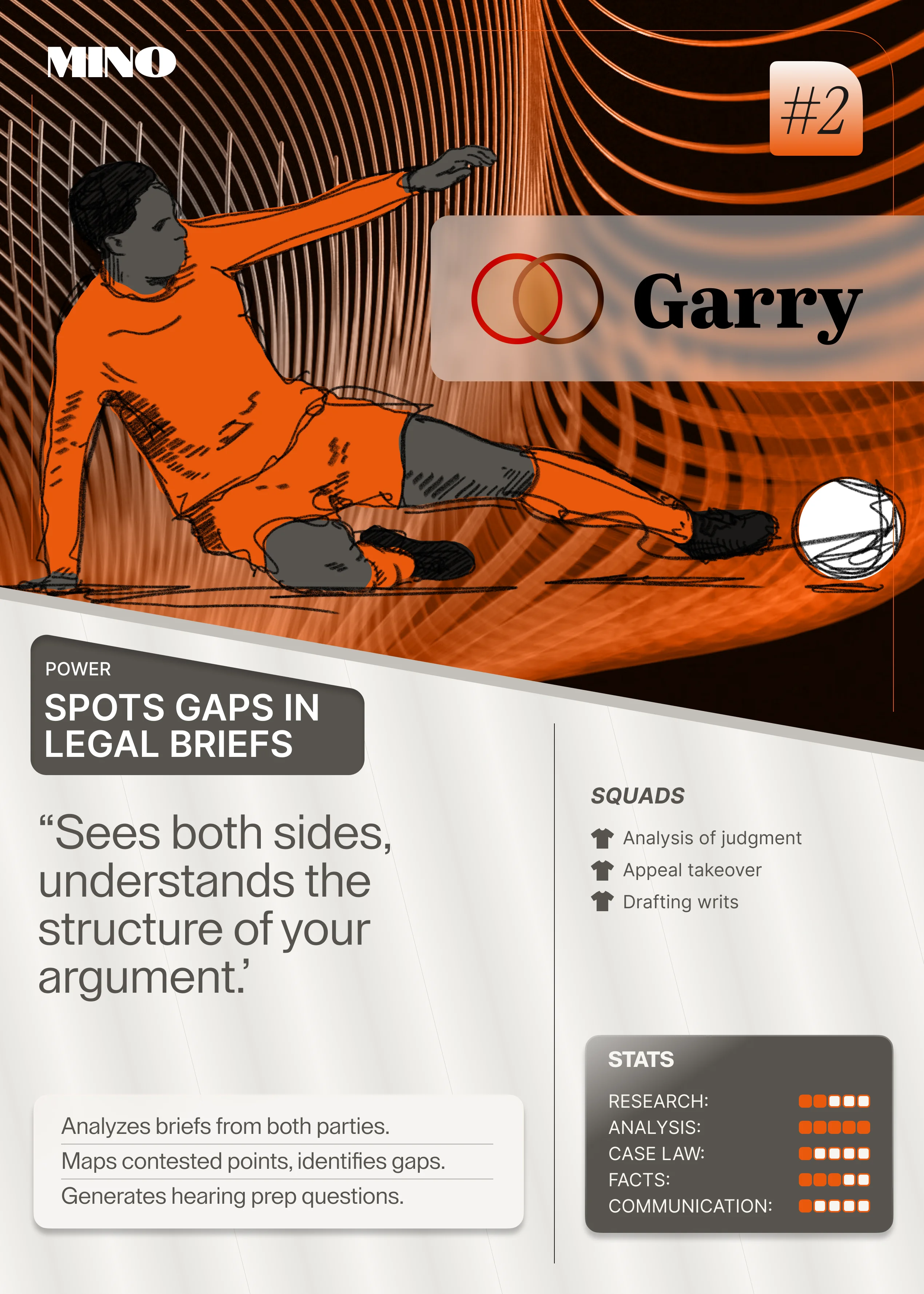 Garry agent card